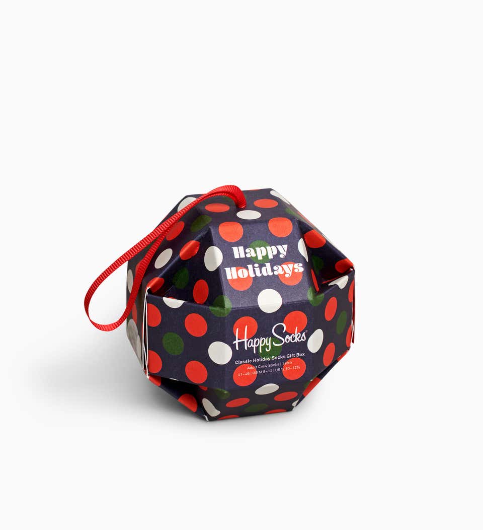 Redelijk Beeldhouwer voordeel Happy Socks Happy Holidays Gift Box Kerstbal - Big Dot Sokken kopen? | EXPO