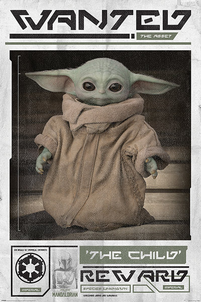 Zich afvragen Zus zege Star Wars: The Mandalorian Wanted The Child - Maxi Poster (638/23D) kopen?  | EXPO